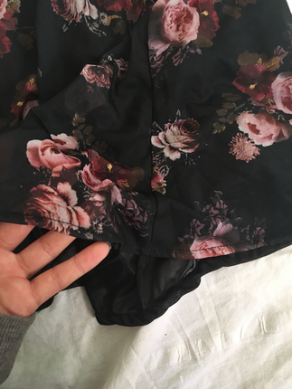 m Beden siyah Renk Bershka skater etek