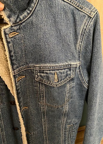 Erkek Mavi mont - Görsel 3