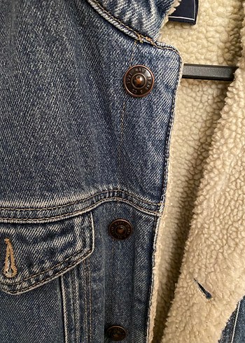 Erkek Mavi mont - Görsel 4