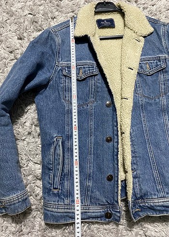 Erkek Mavi mont - Görsel 5