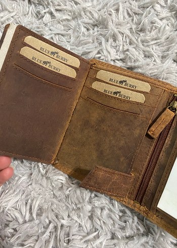 Bohem Aslan Baskılı Kahverengi Erkek Cüzdanı - Görsel 4