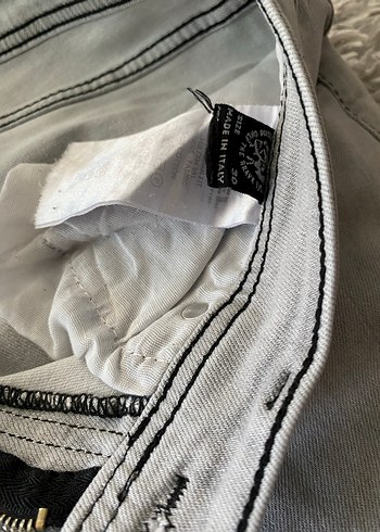 Gri Erkek Denim Rahat Kesim Jean - Görsel 3