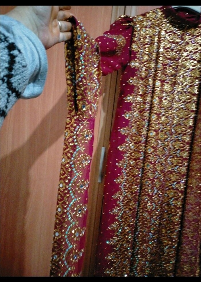 Özel dikim yöresel kına kıyafeti  - Görsel 4