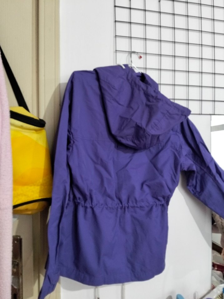 Mor Midi Kadın Ceket Fermuarlı - Görsel 3