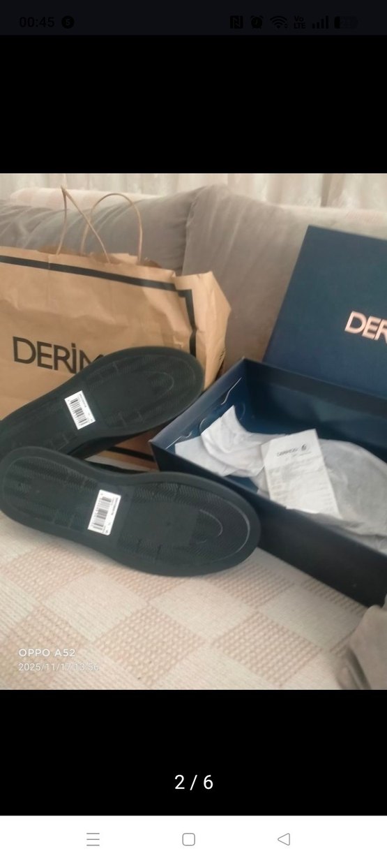 Derimod Siyah Erkek  Ayakkabı - Görsel 2