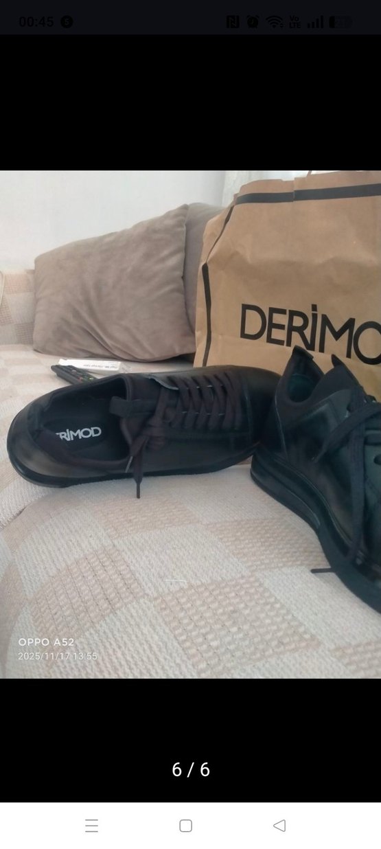 Derimod Siyah Erkek  Ayakkabı - Görsel 3