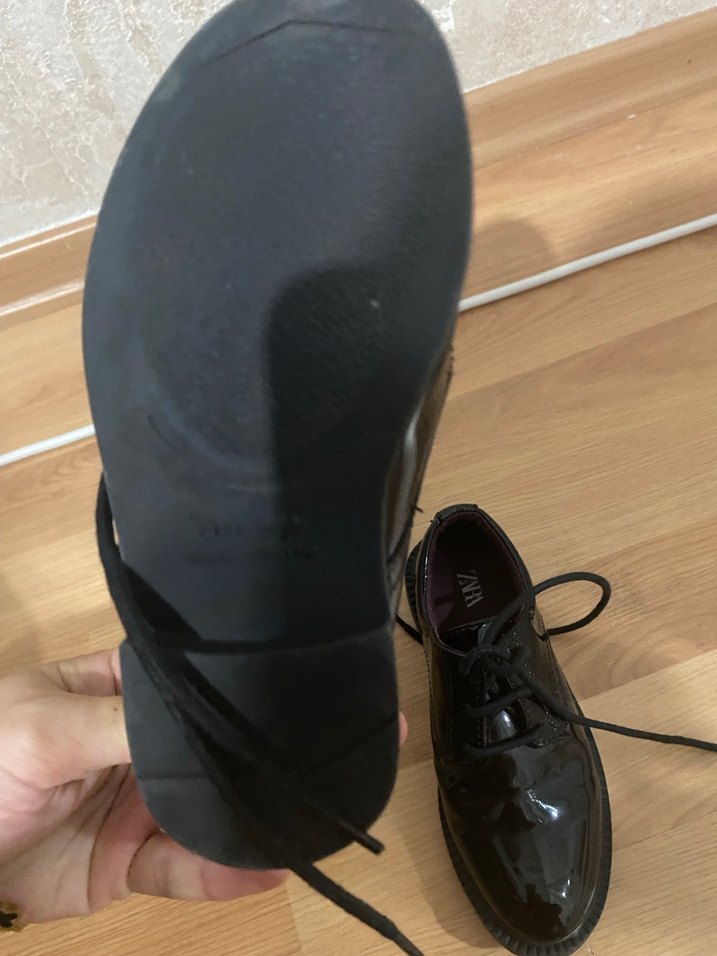 Siyah Rugan Erkek Çocuk Özel Gün Ayakkabısı - Görsel 4