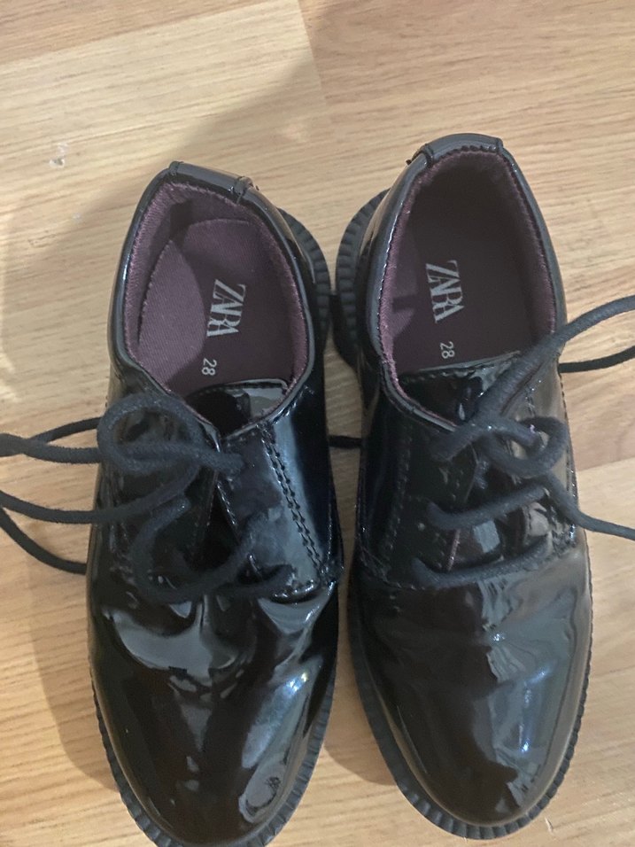 Siyah Rugan Erkek Çocuk Özel Gün Ayakkabısı - Görsel 2