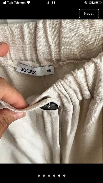 xs Beden ten rengi Renk Pantolon