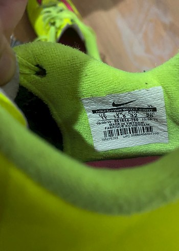 Nike Sarı Bağcıklı Erkek Spor Ayakkabı