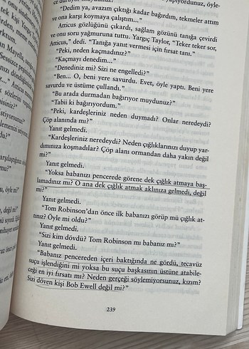 Bülbülü Öldürmek - Harper Lee