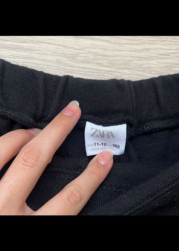 xs Beden Zara Siyah Kadın şortlu Mini Etek