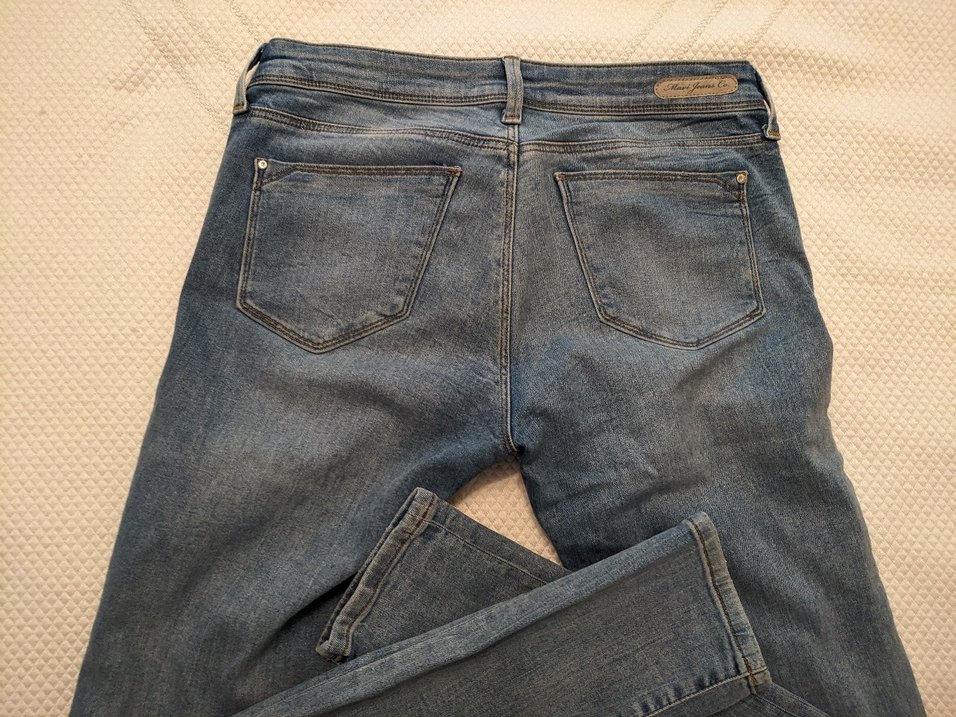 Mavi marka kadın Jean - Görsel 4