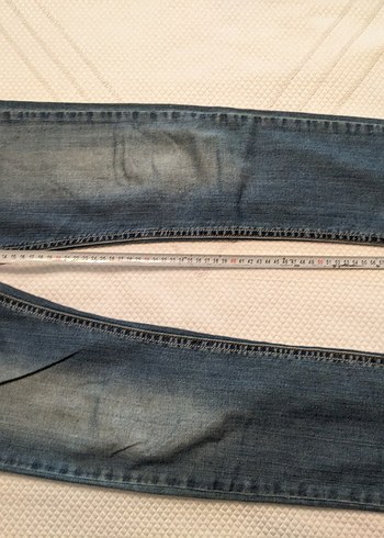 Benetton beli ayarlanabilir erkek çocuk kot pantolon - Görsel 7