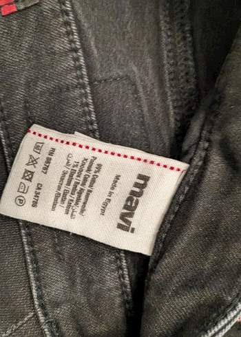 Koyu gri-Siyah erkek jean - Görsel 3