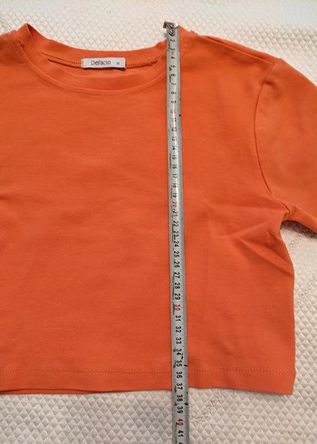 Turuncu Basic Tişört - Görsel 3