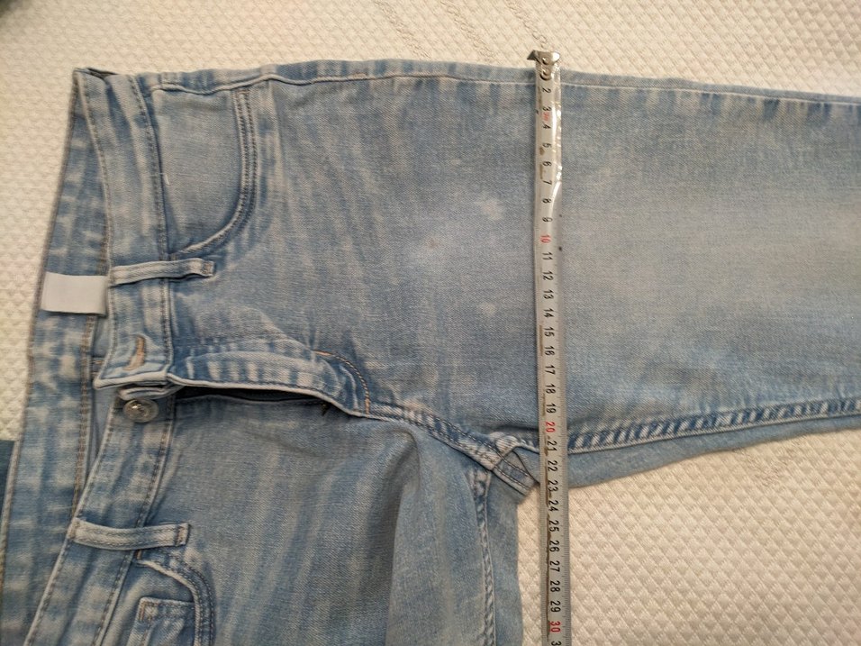 Açık mavi Kadın Kot Pantolon - Görsel 5