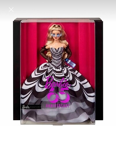 Barbie Mavi Safir 65. Yıl Dönümü Bebeği