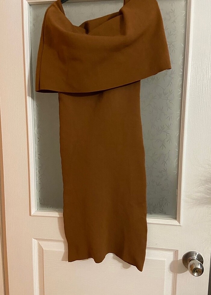 triko elbise sıfır - Görsel 2