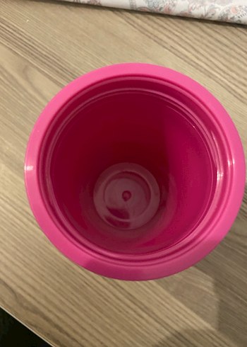 Pembe Kapaklı Termos - Görsel 5