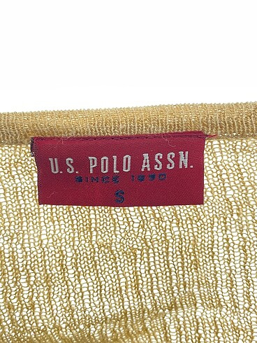 s Beden kahverengi Renk U.S Polo Assn. Hırka %70 İndirimli.