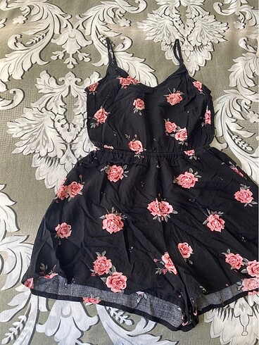 32 Beden H&M cepli mini tulum