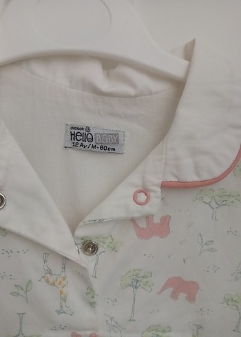 Pamuklu Baskılı Uzun Kollu Kız Elbisesi - Görsel 4