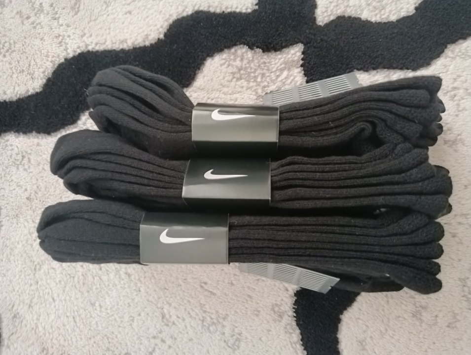 Nike Performans Siyah Erkek Çorap 3'lü Paket - Görsel 3