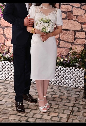 Elif Şimal Söz Nişan Nikah Elbisesi