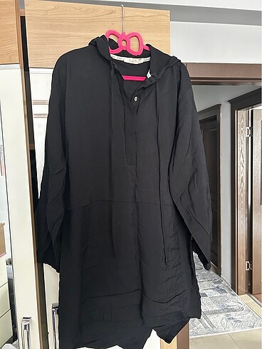 40 Beden siyah Renk Tunik