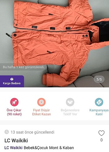 Erkek cocuk mont - Görsel 2