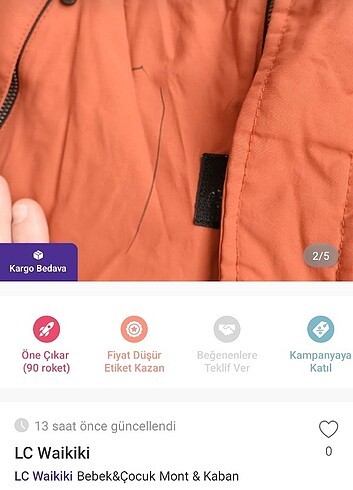 Erkek cocuk mont - Görsel 3