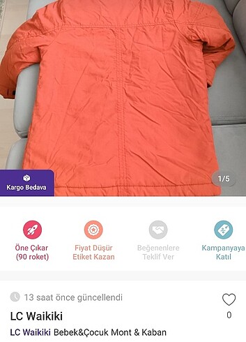 Erkek cocuk mont - Görsel 5