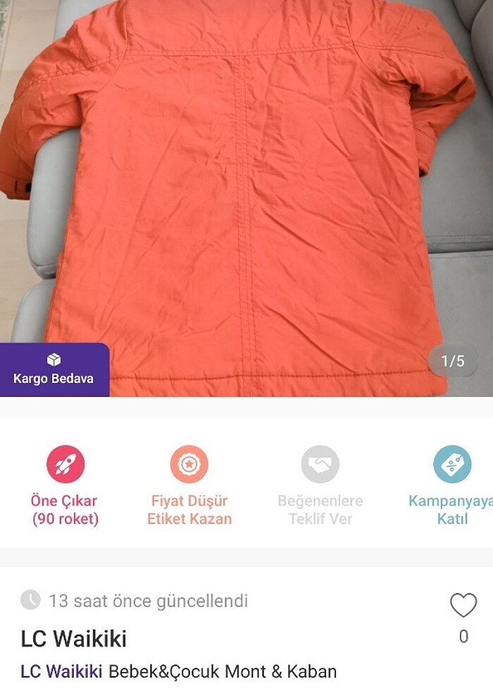 Erkek cocuk mont - Görsel 5