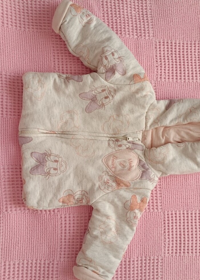 Kiz bebek mont - Görsel 4