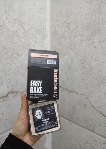 Huda Easy Bake Pound Cake Loose Toz Pudra - Görsel 2