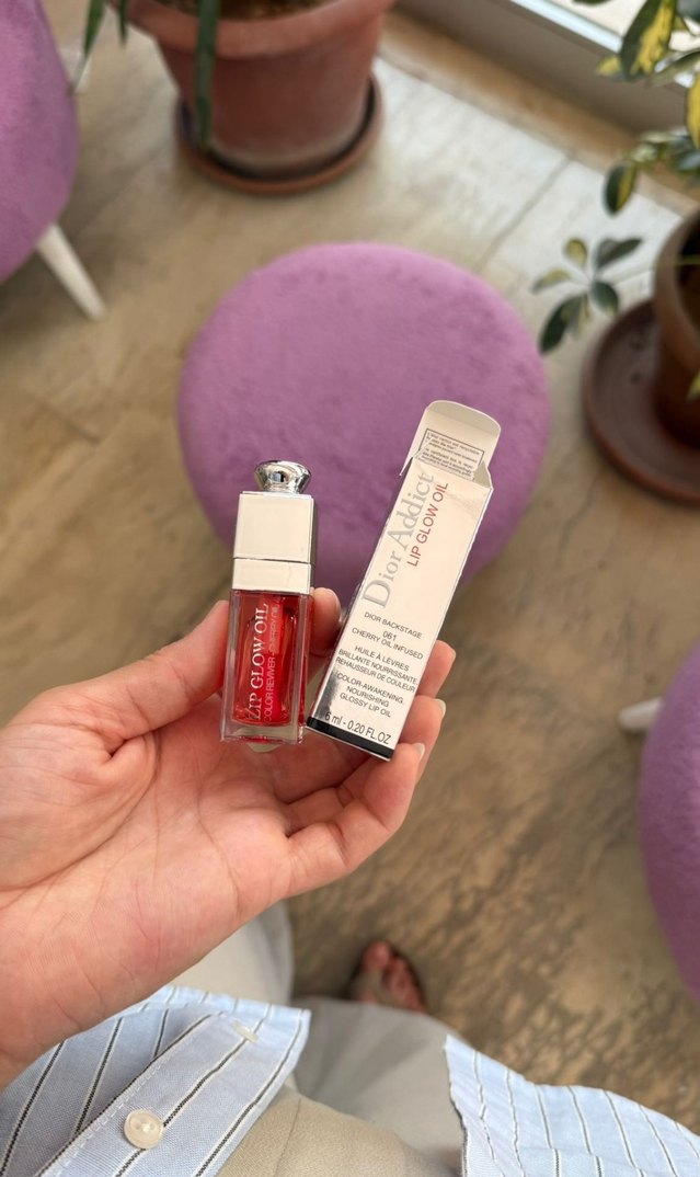 Dıor 061 poppy coral lip oil - Görsel 2