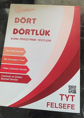 TYT Felsefe Dört Dörtlük Konu Pekiştirme Testleri