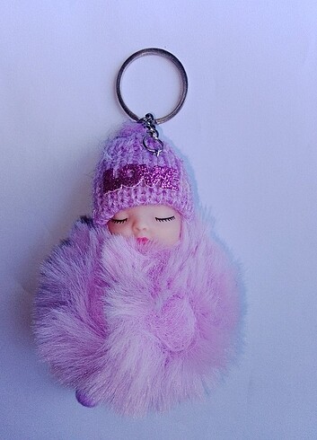  PEMBE BEBEK ANAHTARLIK