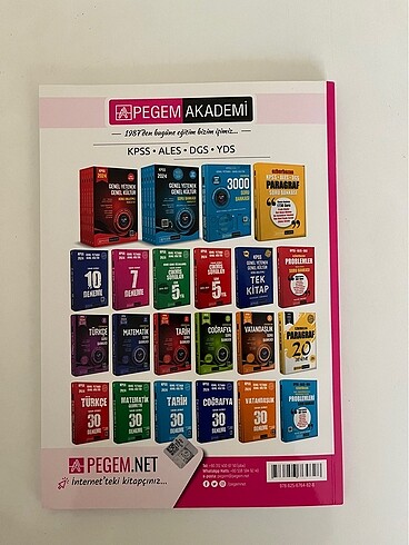  KPSS GK GY 7Lİ DENEME SIFIR
