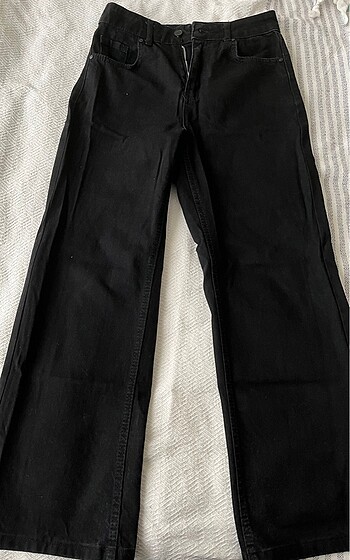 Siyah straight pantolon