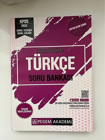 KPSS TÜRKÇE SORU BANKASI