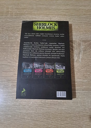 Sherlock Holmes Korku Vadisi Roman Kitap - Görsel 2