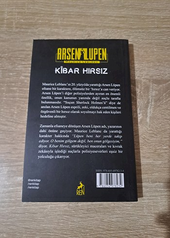 Arsen Lupen - Kibar Hırsız Polisiye Kitabı - Görsel 2