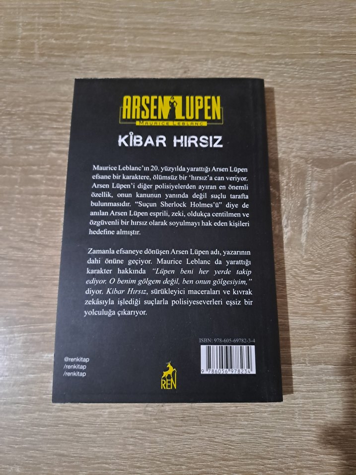 Arsen Lupen - Kibar Hırsız Polisiye Kitabı - Görsel 2