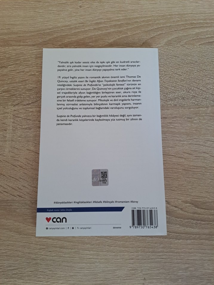 Thomas De Quincey - Suspiria De Profundis - Görsel 2