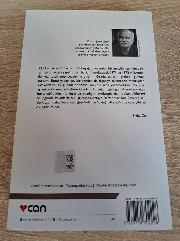 Defterimde Kuş Sesleri Erdal Öz - Görsel 2