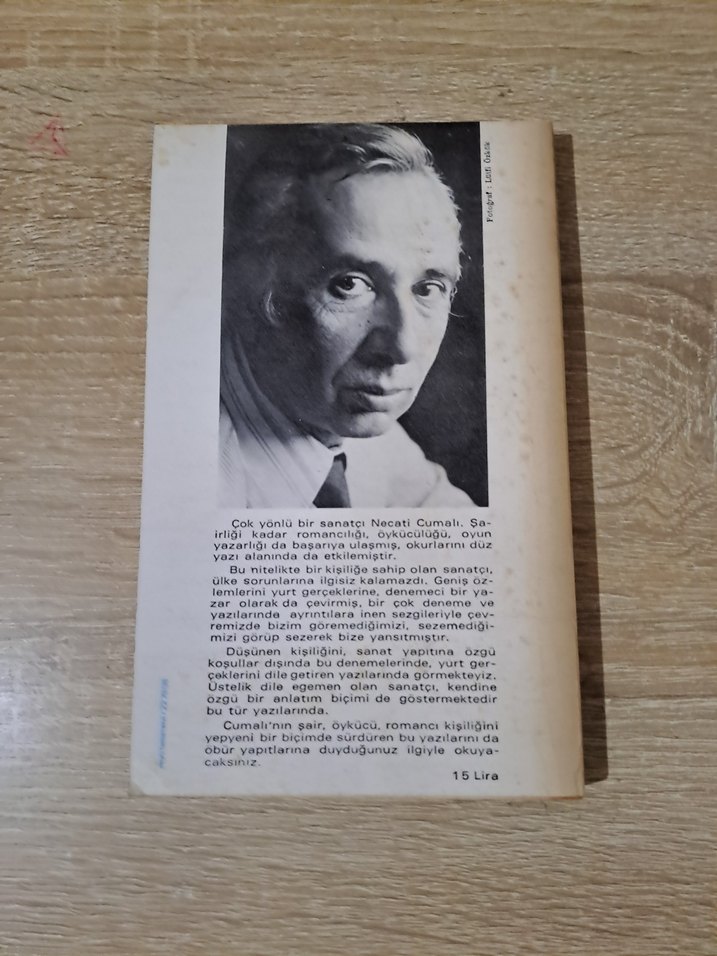 Senin İçin Ey Demokrasi Necati Cumalı - Görsel 2