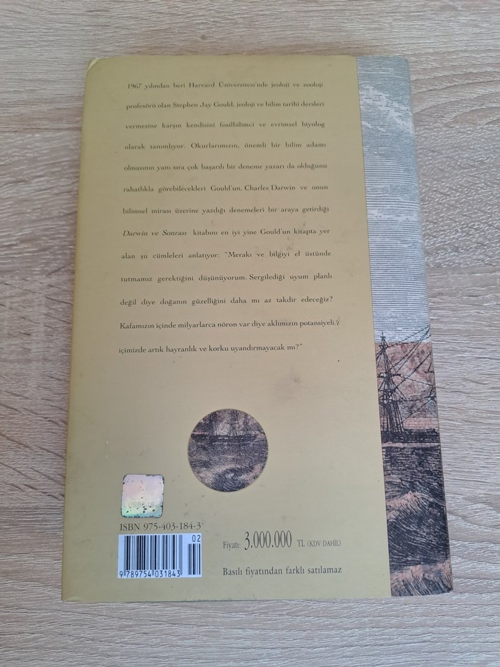 Stephen Jay Gould - Darwin ve Sonrası Kitap - Görsel 2