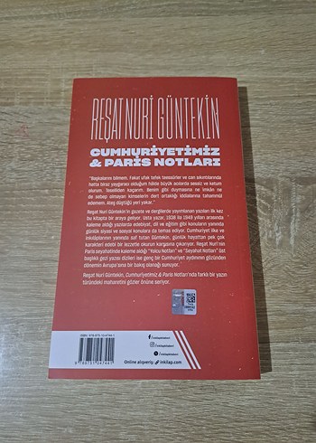 Cumhuriyetimiz & Paris Notları - Resat Nuri Güntekin - Görsel 2
